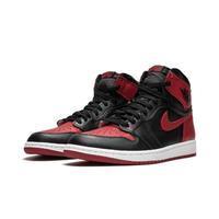 Load image into Gallery viewer, Men's Jordan 1 Retro High OG Basketball Shoes - Red Black