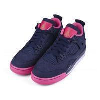 Load image into Gallery viewer, Men's Jordan 4 GS Basketball Shoes - Denim Violet