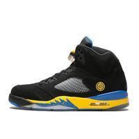 Load image into Gallery viewer, Men's Jordan 5 Retro Laney Basketball Shoes - Black