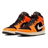 Load image into Gallery viewer, Men's Jordan 1 High Basketball Shoes - Orange Black