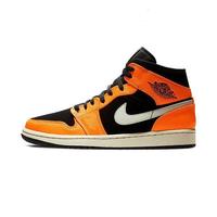 Load image into Gallery viewer, Men's Jordan 1 High Basketball Shoes - Orange Black