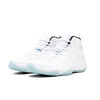 Load image into Gallery viewer, Men's Jordan 11 Retro Legend Blue Basketball Shoes - White