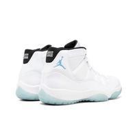 Load image into Gallery viewer, Men's Jordan 11 Retro Legend Blue Basketball Shoes - White