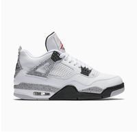 Load image into Gallery viewer, Men's Jordan 4 Basketball Shoes - White