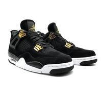 Load image into Gallery viewer, Men's Jordan 4 Luxury Basketball Shoes - Black