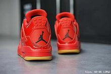 Load image into Gallery viewer, Air Jordan 4 “Red Louis Vuitton Don”
