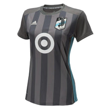 Load image into Gallery viewer, Darwin Quintero Jr. Minnesota United FC adidas Women's 2018 Replica Primary Jersey – Gray
