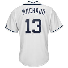 Load image into Gallery viewer, Manny Machado San Diego Padres Majestic Jersey – White
