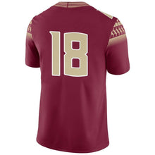 Load image into Gallery viewer, #18 Florida State Seminoles Football Game Jersey – Garnet