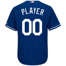 Load image into Gallery viewer, Los Angeles Dodgers Majestic Cool Base Custom Jersey - Royal/White