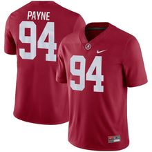Load image into Gallery viewer, Da'Ron Payne Alabama Crimson Tide Game Jersey – Crimson