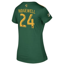 Load image into Gallery viewer, Liam Ridgewell Portland Timbers Women's 2017/18 Primary Jersey - Green
