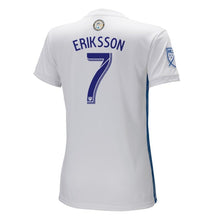 Load image into Gallery viewer, Magnus Eriksson San Jose Earthquakes Women's 2018 Secondary  Player Jersey – White