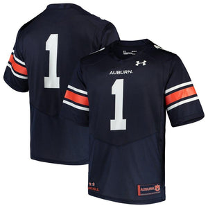 #1 Auburn Tigers Under Armour Team Replica Football Jersey