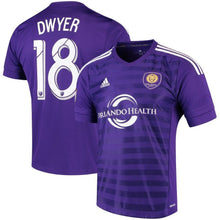 Load image into Gallery viewer, Dom Dwyer Orlando City SC 2015 MLS Primary Jersey - Purple