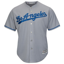Load image into Gallery viewer, Clayton Kershaw Los Angeles Dodgers Majestic Cool Base Player Jersey - White/Grey