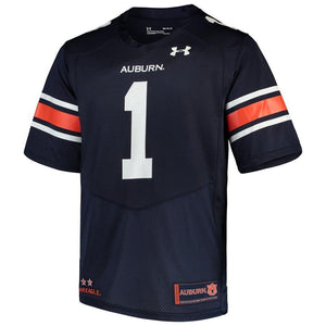 #1 Auburn Tigers Under Armour Team Replica Football Jersey