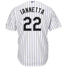 Load image into Gallery viewer, Chris Iannetta Colorado Rockies Majestic Home Cool Base Player Jersey – White