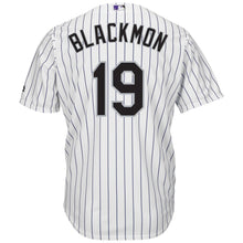 Load image into Gallery viewer, Charlie Blackmon Colorado Rockies Majestic Alternate Official Cool Base Player Jersey - Purple/White