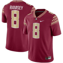 Load image into Gallery viewer, Jalen Ramsey Florida State Seminoles Game Jersey – Garnet