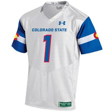 Load image into Gallery viewer, #1 Colorado State Rams Under Armour State Pride Football Jersey