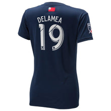 Load image into Gallery viewer, Antonio Delamea Mlinar New England Revolution  Women's 2018 Primary Player Jersey – Navy