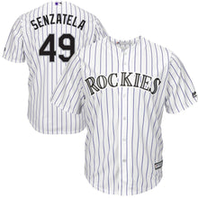 Load image into Gallery viewer, Antonio Senzatela Colorado Rockies Majestic Home Cool Base Player Jersey - White