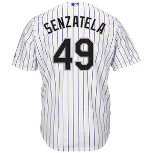 Antonio Senzatela Colorado Rockies Majestic Home Cool Base Player Jersey - White