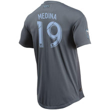 Load image into Gallery viewer, Jesús Medina New York City FC 2018 Secondary Player Jersey – Gray