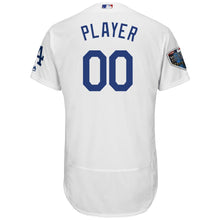 Load image into Gallery viewer, Los Angeles Dodgers  Flex Base Custom Jersey – White