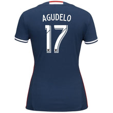 Load image into Gallery viewer, Juan Agudelo New England Revolution Women's 2016/17 Primary Jersey - Navy