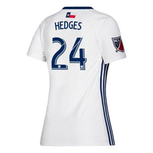 Load image into Gallery viewer, Matt Hedges FC Dallas Women's 2019 Secondary Player Jersey – White