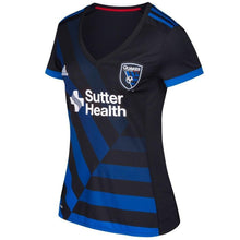 Load image into Gallery viewer, Anibal Godoy San Jose Earthquakes Women's 2017/18 Primary Jersey - Black