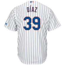 Load image into Gallery viewer, Edwin Diaz New York Mets Majestic Home Cool Base Player Jersey – White