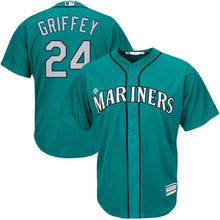 Load image into Gallery viewer, Ken Griffey Jr. Seattle Mariners Majestic Cool Base Player Jersey - White
