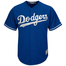 Load image into Gallery viewer, Justin Turner Los Angeles Dodgers Majestic Official Cool Base Player Jersey - White/Royal