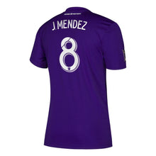 Load image into Gallery viewer, Jhegson Sebastián Méndez Orlando City SC 2019 Bring The Noise Player Jersey – Purple