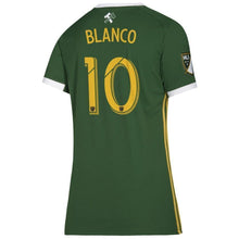 Load image into Gallery viewer, Diego Chara Portland Timbers Women's 2019 Primary Player Jersey – Green