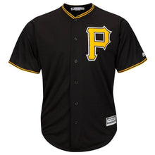 Load image into Gallery viewer, Jose Osuna Pittsburgh Pirates Majestic Alternate Cool Base Replica Player Jersey - Black