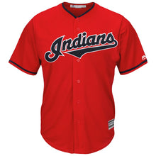 Load image into Gallery viewer, Cleveland Indians Majestic Alternate 2019 Cool Base Team Jersey – Navy/Scarlet