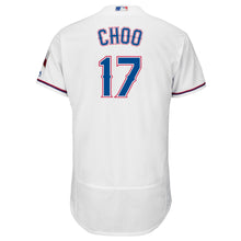 Load image into Gallery viewer, Shin-Soo Choo Texas Rangers Majestic Home Flex Base Collection Player Jersey - White