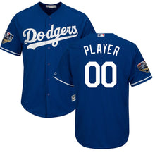 Load image into Gallery viewer, Los Angeles Dodgers Majestic 2018 World Series Cool Base Custom Jersey – White