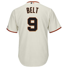 Load image into Gallery viewer, Brandon Belt San Francisco Giants Majestic Cool Base Alternate Player Jersey - Cream