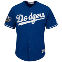 Load image into Gallery viewer, Los Angeles Dodgers Majestic 2018 World Series Cool Base Custom Jersey – White