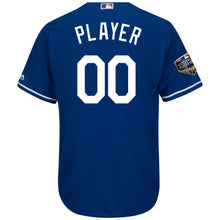 Load image into Gallery viewer, Los Angeles Dodgers Majestic 2018 World Series Cool Base Custom Jersey – White