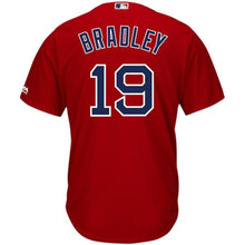 Load image into Gallery viewer, Jackie Bradley Jr. Boston Red Sox Majestic Alternate Official Cool Base Replica Player Jersey – Scarlet