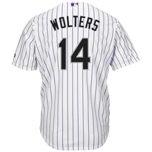 Load image into Gallery viewer, Tony Wolters Colorado Rockies Majestic Home Cool Base Player Jersey - White