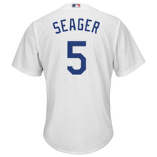Load image into Gallery viewer, Corey Seager Los Angeles Dodgers Majestic Fashion Official Cool Base Player Jersey - Royal/White