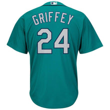 Load image into Gallery viewer, Ken Griffey Jr. Seattle Mariners Majestic Cool Base Player Jersey - White