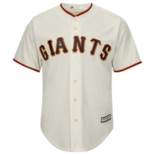 Load image into Gallery viewer, Jeff Samardzija San Francisco Giants Majestic Official Cool Base Player Jersey - Cream